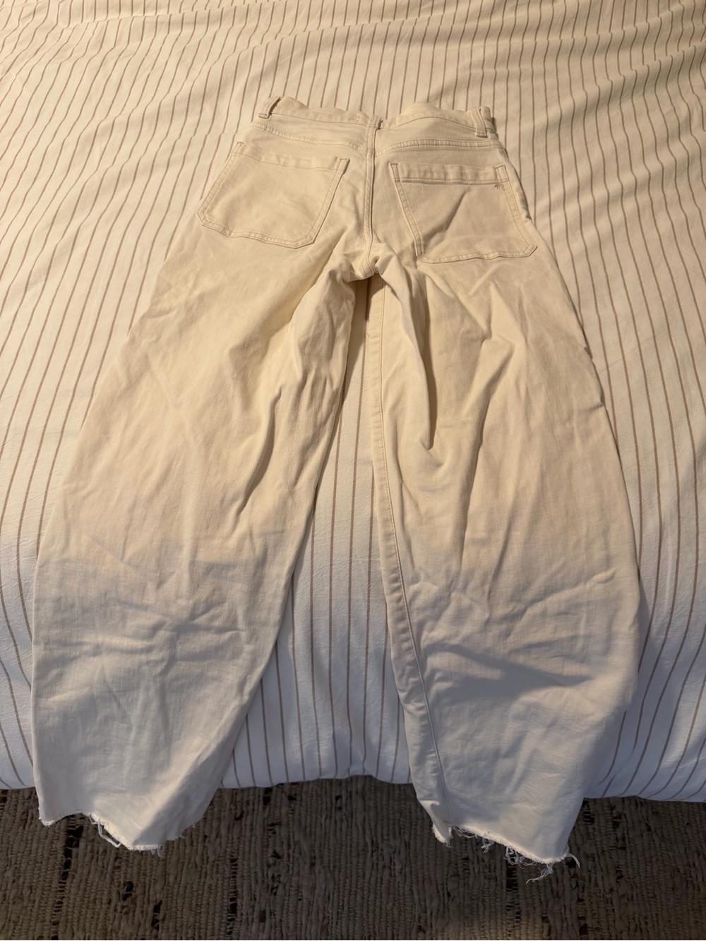 Women’s Madewell  Cream Emmet Jeans